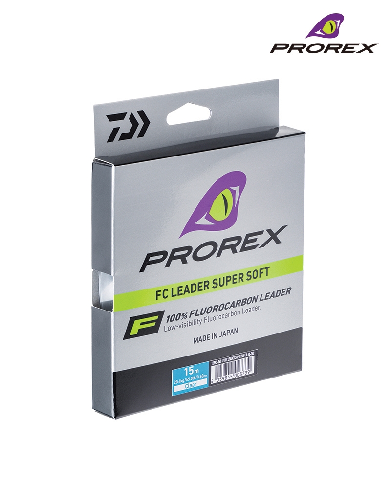 Daiwa Prorex Fluorocarbon Super Soft Leader 15m